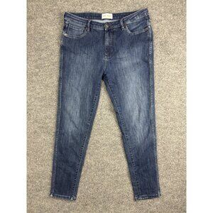 Dish Denim Jeans Womens 31 Blue Mid Rise Skinny Stretch Medium Wash‎ 31x28